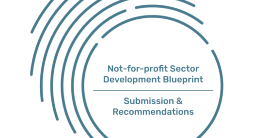 Not-for-Profit Sector Development Blueprint submission